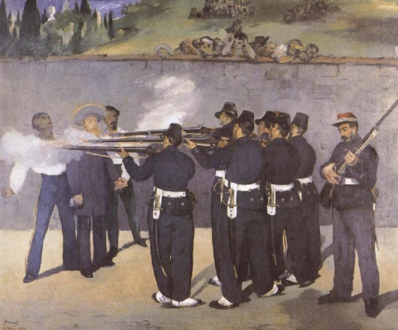 The Execution of Emperor Maximilian, Edouard Manet